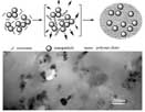 Structures of epoxy nano-composite powder coatings